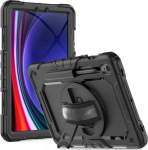 Kaitse&uuml;mbris Solid360, Samsung Galaxy Tab S10 FE / Tab S10 Lite / Tab S9 FE / Tab S9, must, Tech-Protect