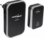 GreenBlue Black wireless doorbell (GB157)
