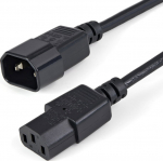 StarTech.com 1M C14 TO C13 POWER CORD,