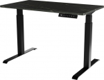 Cama MEBLE Desk with electric height adjustment MOON 121x67x72-120 black/san sebastian