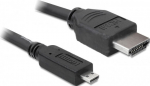 DELOCK HDMI Kabel Ethernet A -> micro D St/St 3.00m 4K