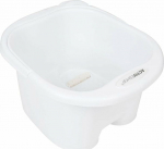 Activeshop Pedicure bowl with rollers white Activeshop