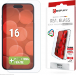 Displex Real Glass+ Case iPhone 16 , 2D-Glass