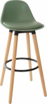 Atmosphera Bar stool with backrest MAXON, 92 cm, green