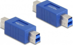 Adapter USB Delock USB-B - USB-B Niebieski (67227)