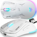 Mysz Onikuma ONIKUMA CW917 Wireless Gaming Mouse RGB : Color - white