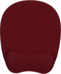 Powerton Mouse Pad Mouse Pad, ergonomic, memory foam, red wino, Powerton