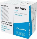 CABLE LAN FTP 100MB/S 100M LINKA CCA SZARY LANBERG