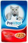 PREVITAL beef in jelly for cats 100g