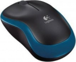 Logitech M185 - Optical mouse - blue