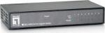LevelOne 8-Gigabit Ethernet port switch, Unmanaged, Gigabit Ethernet (10/100/1000), Wandmontage