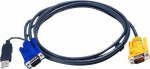 ATE Aten | 1.8M USB KVM Cable with 3 in 1 SPHD and built-in PS/2 to USB converter | 2L-5202UP