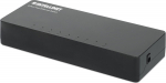 INTELLINET Desktop 8-Port Fast Ethernet Switch schwarz