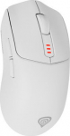 GNS Genesis Zircon 500 | Wireless/Wired | Gaming Mouse | 2.4 GHz, Bluetooth, USB | White