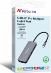 Verbatim USB-C Pro Multiport Hub 9 Port CMH-09