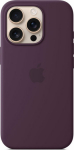 Apple iPhone 16 Pro silicone shell MagSafella, plum