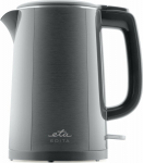 ETA Kettle | ETA859590020 EDITA | Electric | 2200 W | 1.5 L | Stainless steel | 360&deg; rotational base | Gray