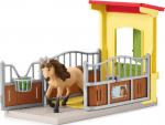 Schleich Farm World Pony Box with Iceland Pony Stallion 42609