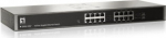 LevelOne Switch 16xGE 19" unmanaged Metall