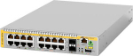 Allied Telesis 10 GB L3 LITE STACKABLE SWITCH, 16X100M/1/2.5/5/10G 2XSFP+ EU