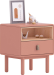 Nightstand IRIS 48x40xH55cm, pink