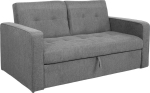 Sofa bed JORGE 2-seater, grey