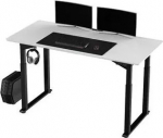 Desk, electrically adjustable, 160x75 cm, 74-116 cm, UPLIFT, z undercarriage�adk� pod mysz XXL, ULTRADESK