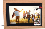 Rollei Smart Frame WiFi 105 Wooden digital photo frame, brown