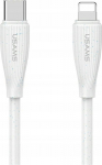 Kabel USB Usams USB-C - Lightning 1 m White (USA1244)