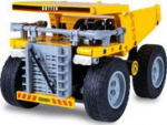 Jamara CaDA Bricks yellow dump truck 8+