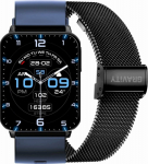 Gravity Smartwatch with 2 Straps GT17-9 / navy blue/black