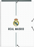 Safta: Folio Cardboard Elastic Binder Real Madrid 1&ordf; Equip. 24/25 (512454068)