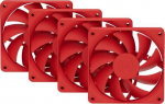 HYTE FAN- - FA12-RR-4 Cabinet fan 4-pack Red 120 mm