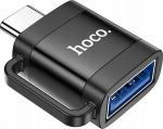 Adapter OTG USB C do USB A Hoco 3A UA31C czarny