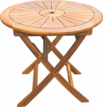 Table FABIOLA D80xH72cm, acacia