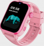 Garett Smartwatch Kids Hero Pro 4G Face Unlock / GPS / GEO location / WhatsApp / Rotary button / "Kids Size" strap Pink
