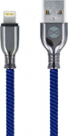 Kabel USB Forever USB-A - Lightning 1 m Granatowy (72754)