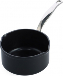 GreenPan Barcelona Pro Saucepan with Spouts 16cm Black