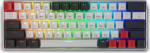 Enarxis Dynamic Media Spartan Gear - Pegasus 2 RGB Wired & Wireless 63 keys Mechanical Gaming Keyboard (color: White/Grey)