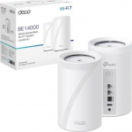 TP-Link Deco BE68 BE14000 Tri-Band Whole Home Mesh Wi-Fi 7 System (2-pack)