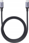 Kabel USB Ugreen USB-C - USB-C 1 m Black and gray (55517)