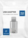 Adapter USB Bluestar USB-C - Lightning Silver