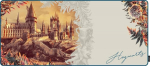 LEXIP X WARNER Harry Potter Floral Xxl Mousepad