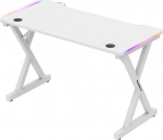Huzaro Hero 2.3 RGB Gaming Desk white