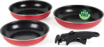 Russell Hobbs RH03995 Riviera 4-Piece Smart Clip Fry Pan Set