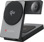 Verbatim Charge&acute;n&acute;Go Qi2 Power Bank 5000 mAh grey