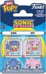 Funko Bitty Pop! 2-Pack: Sonic The Hedgehog - Sonic & Amy Vinyl Figures