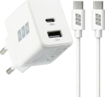 EFB Elektronik EFB Ladeger&auml;t 30W USB-C + USB-A Set PD3.0 GaN QC3.0