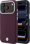 BMW Sign Centered Deboss MagSafe for iPhone 18 Pro / 17 Pro burgundy