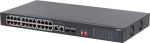 Dahua Europe Switch|DAHUA|S3226-24ET-375|Switch type Unmanaged|Rack mounting Yes|24xRJ-45 ports|RJ-45 Ports Type Fast Ethernet (10/100)|24xFast Ethernet (copper) ports quantity|2xCombo SFP ports quantity|Power over Ethernet (PoE) Yes|24xPower over Et ...